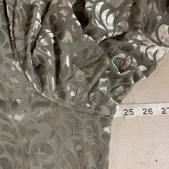 French Bazaar Iridescent Bo Ho BLouse XL - Picture 8 of 10